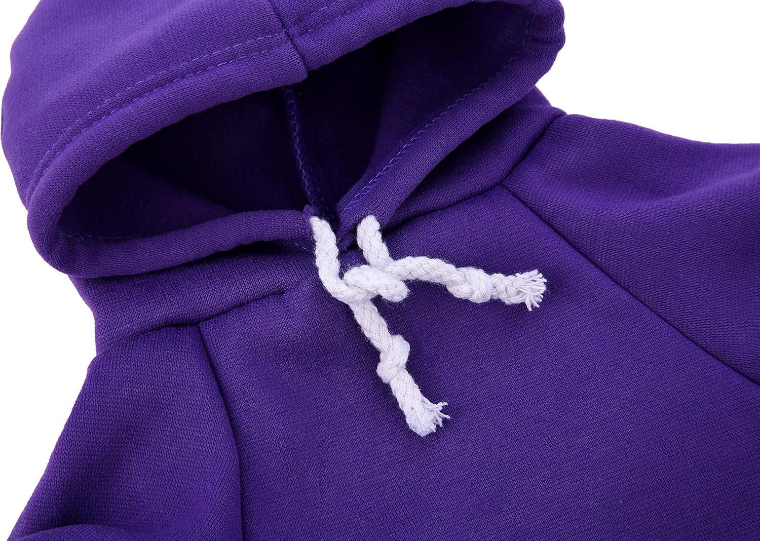 JPB Blank Dog Sweatshirt Pet Hoodie for Puppy Small Dogs Doggie Clothes S, Purple - Image 5