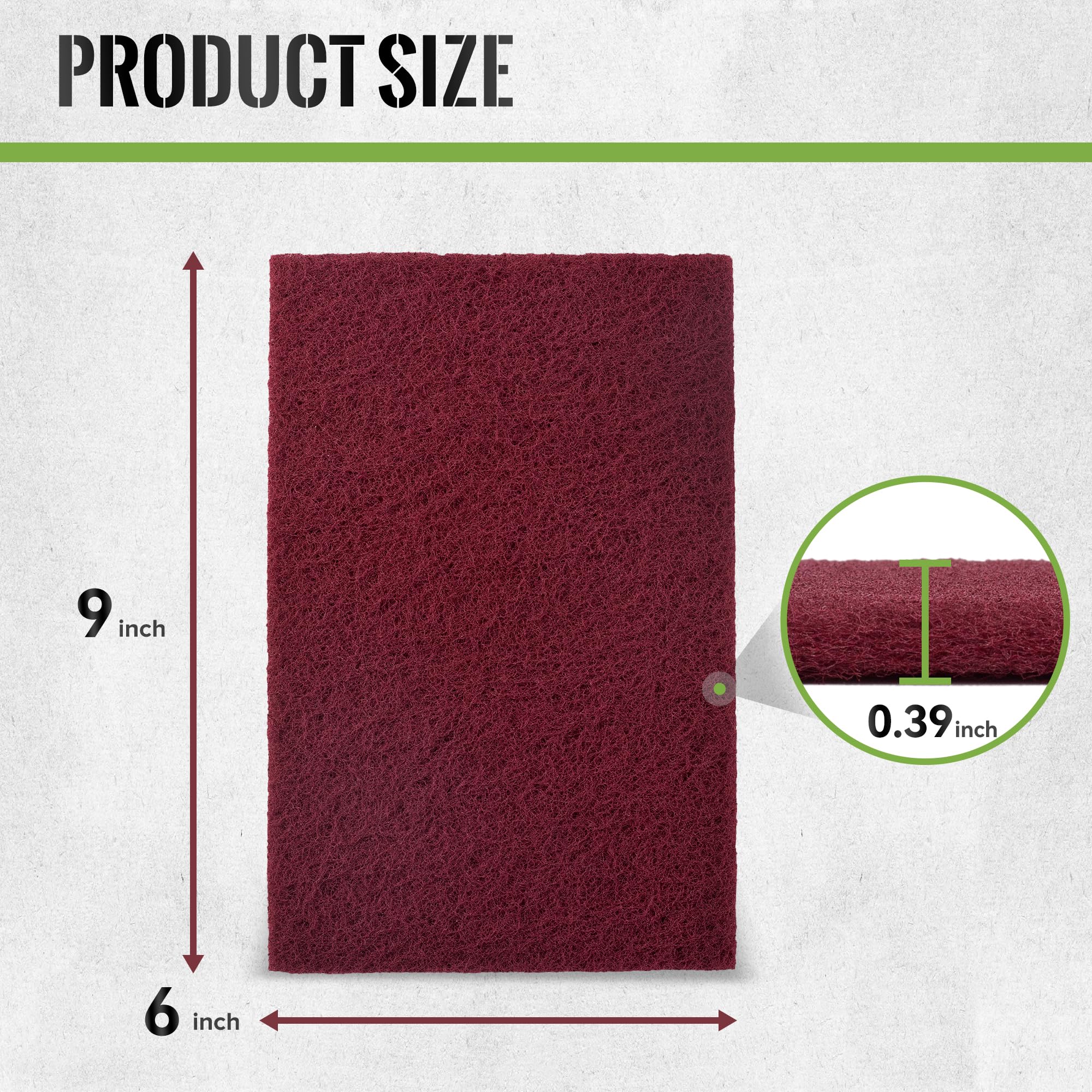 Scuff Pads - 20 Pack for Paint Prep & Cleaning -3