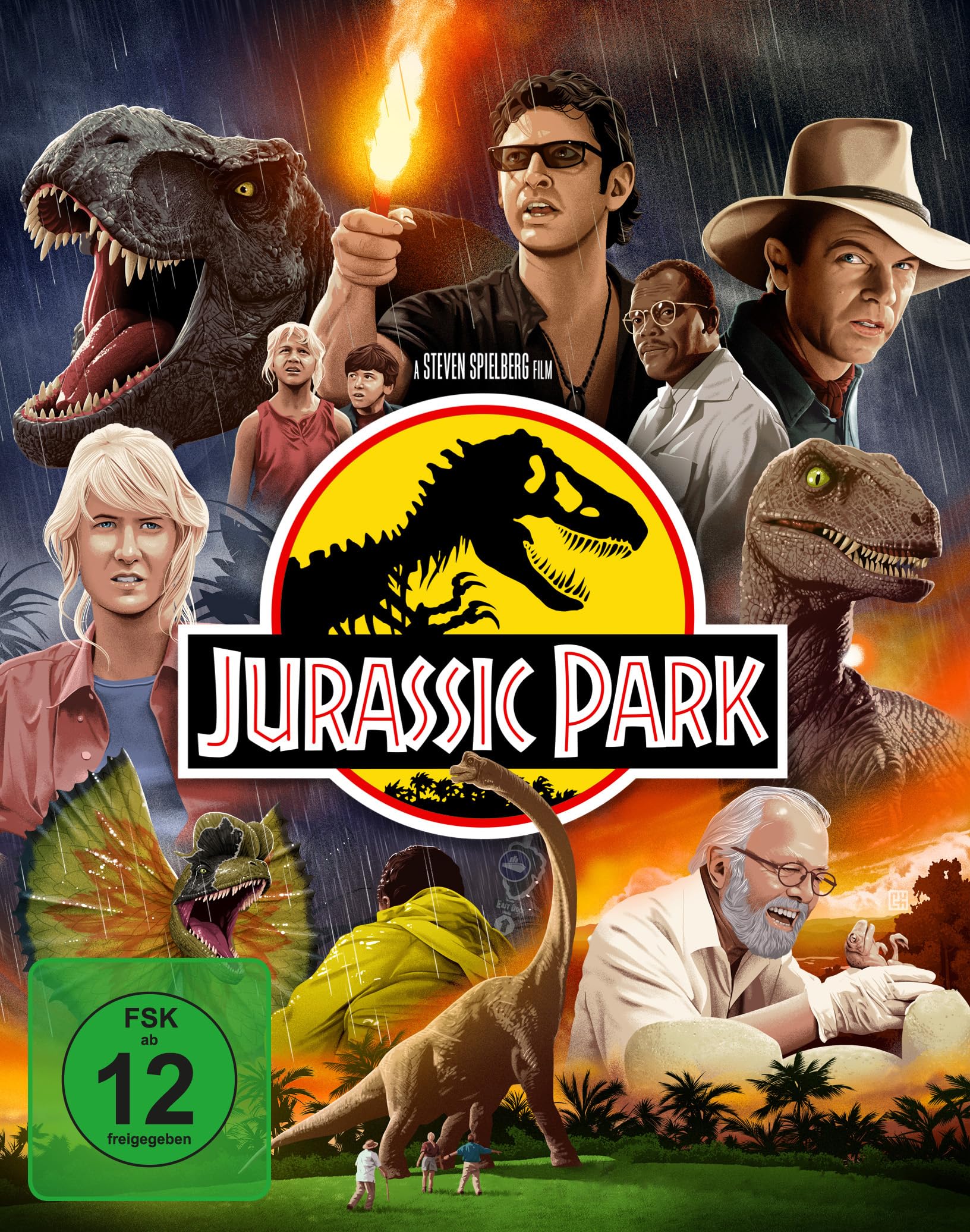 Jurassic Park - Limited Deluxe Edition [4K Ultra HD & Blu-ray 2D]