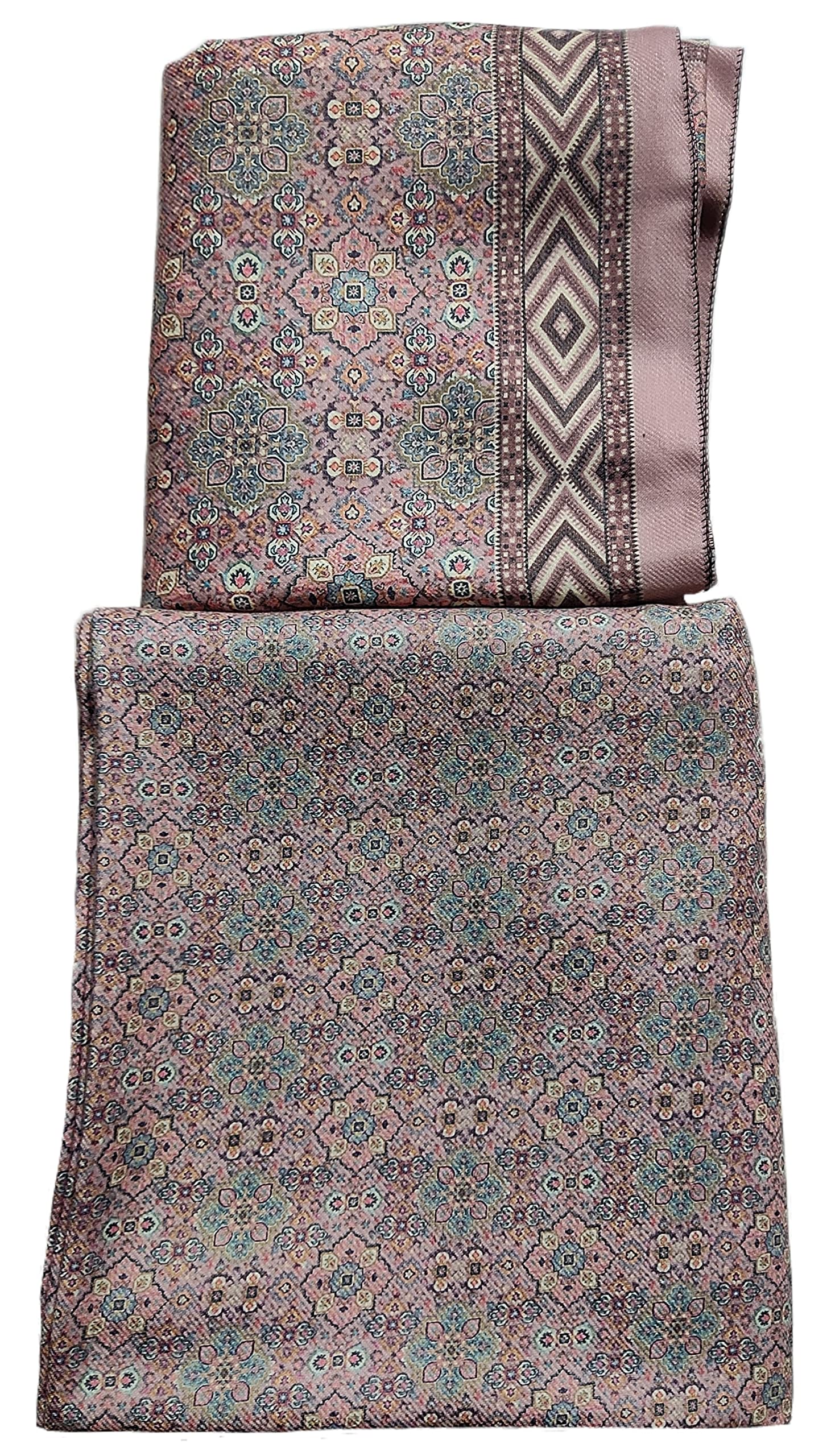 ga fashion WOMEN Ethnic Winter Wear Unstitched Salwar Suit with Shawl Dress Material(All over 4.75 meter running Sober Pastel PASHMINA Print, Printed Shawl) Fast Color,long lasting,FREE_SIZE-picture-10