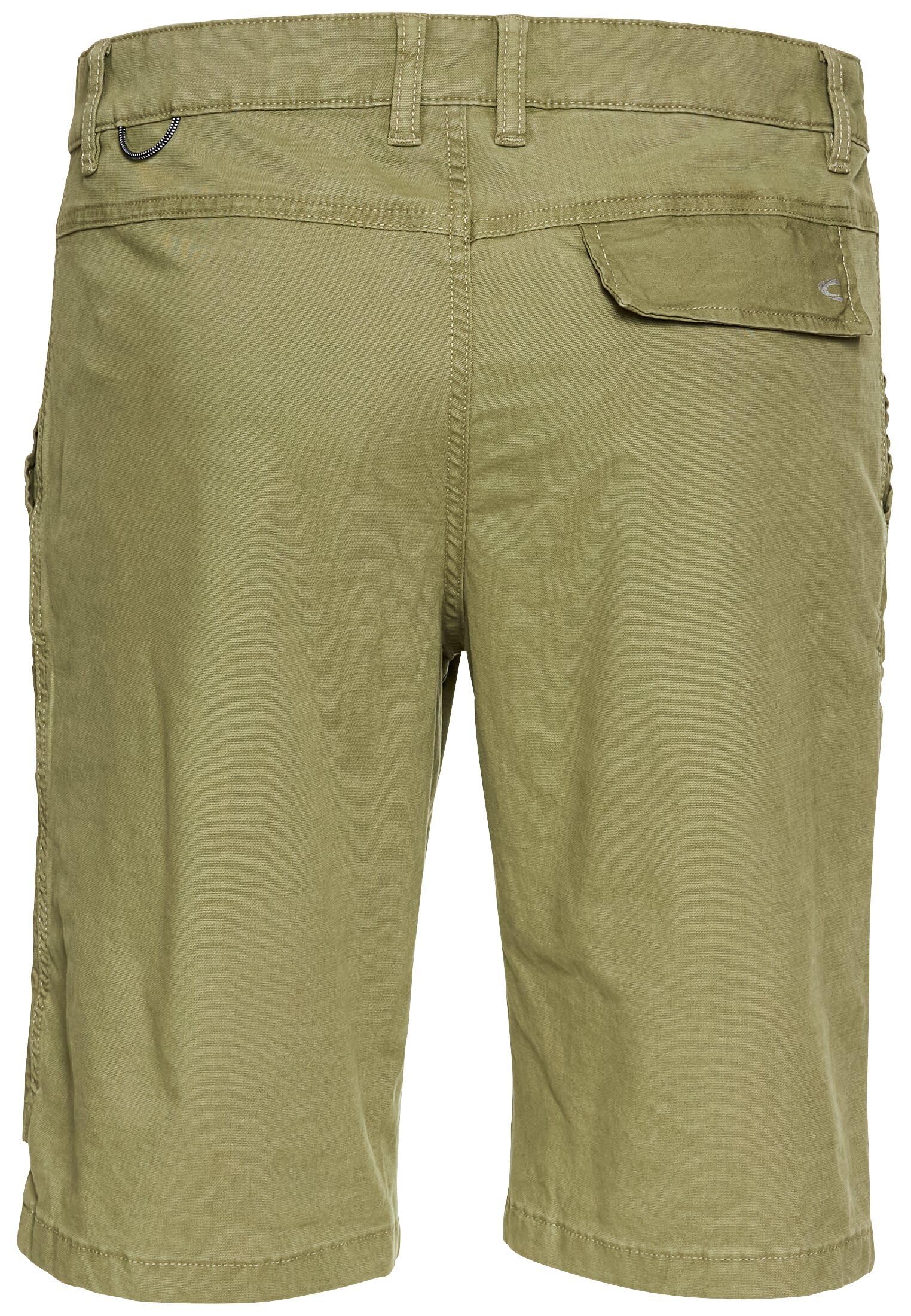 camel active Herren Cargo Shorts mit Ripstop-Kontrast
