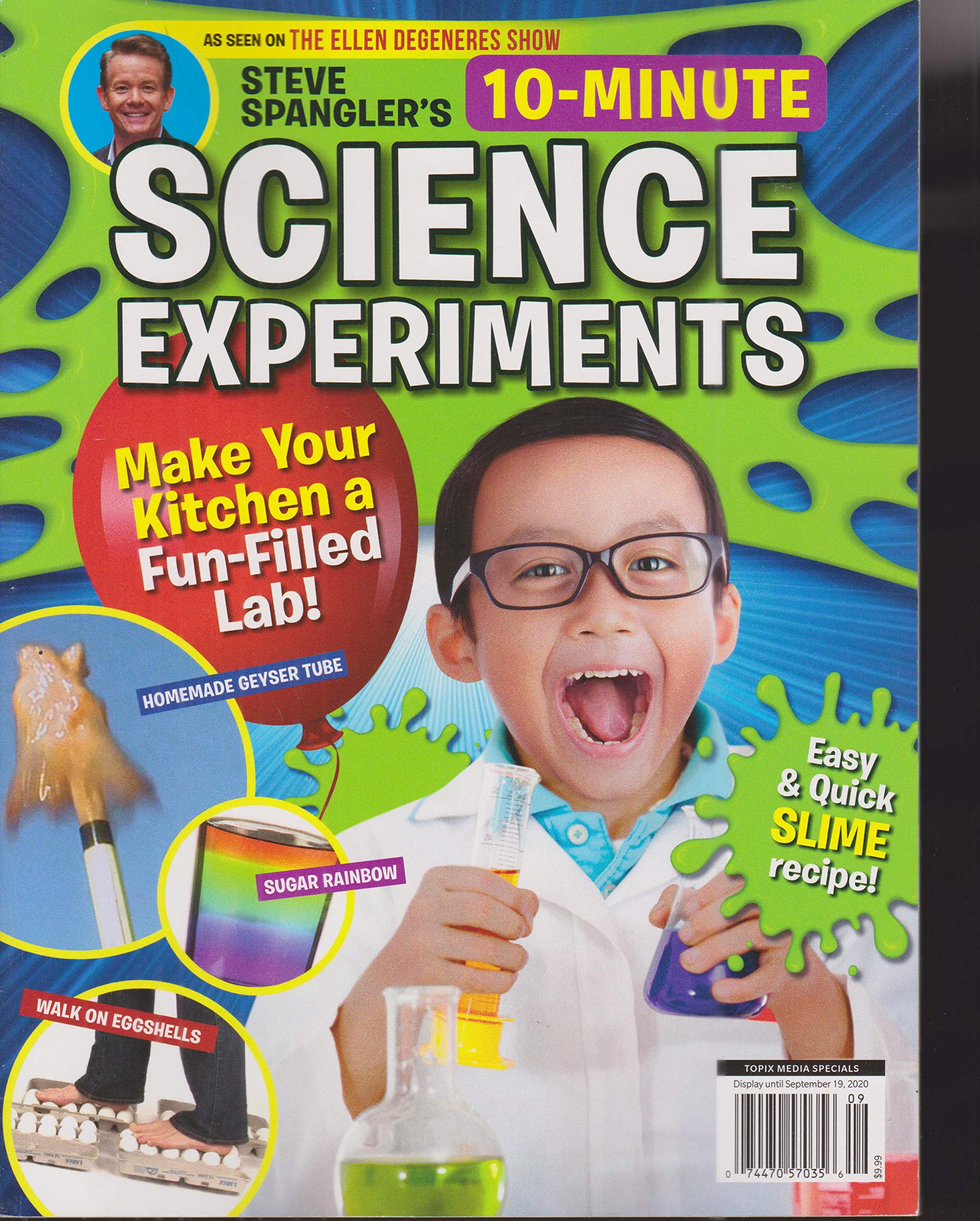 Steve Spangler's 10 Minute Science Experiments Magazine 2020