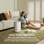 Waykar 2,000 Sq. Ft Energy Star Dehumidifier for Home and Basements, with Auto or Manual Drainage, 0.6 Gal Water Tank Capacity
