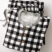 Vista 4 de HonestBaby - Pijama familiar navideña de algodón orgánico