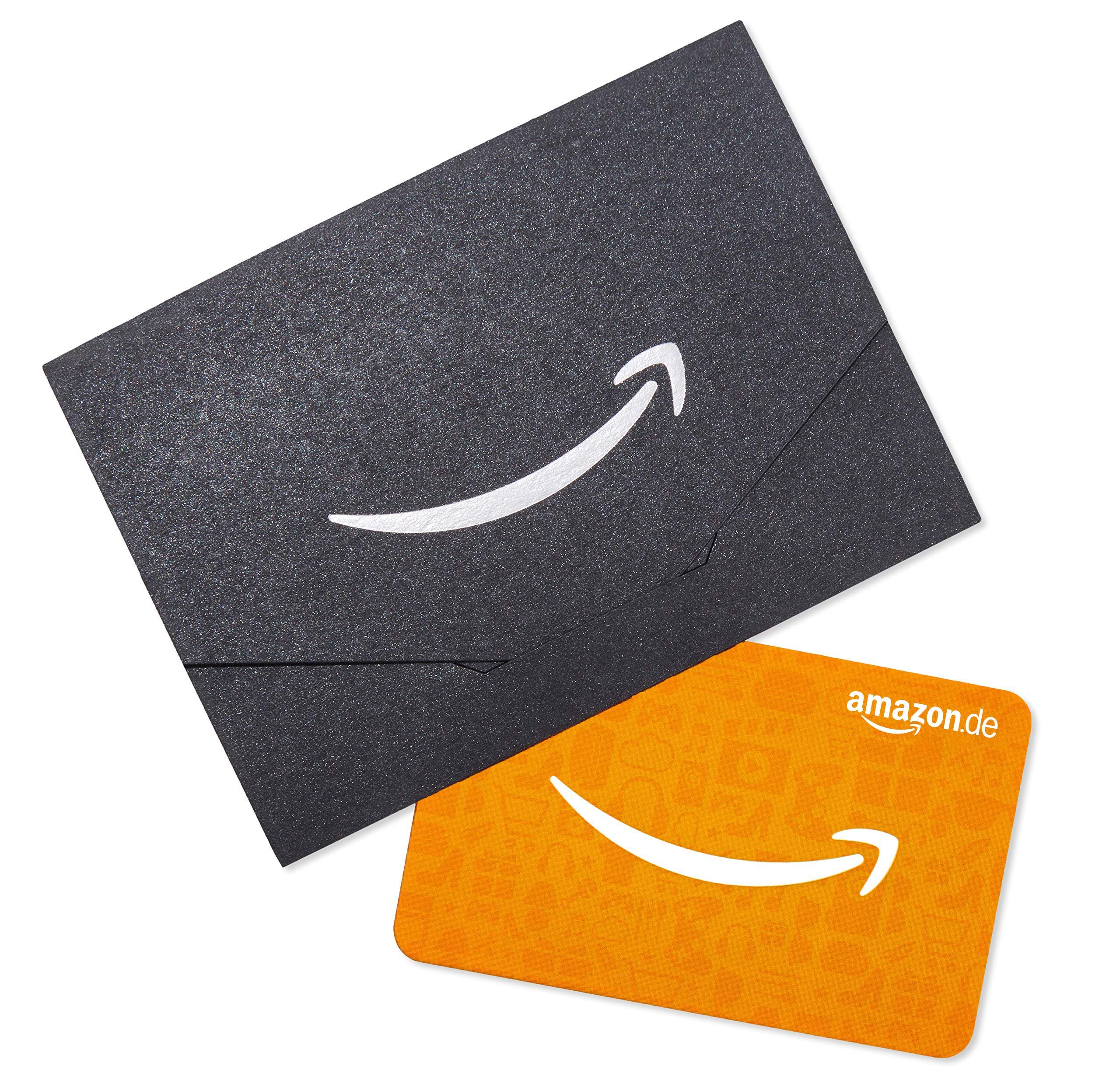 Amazon.de Geschenkgutschein im Multi-Pack (Geschenkkuvert Schwarz und Silber)