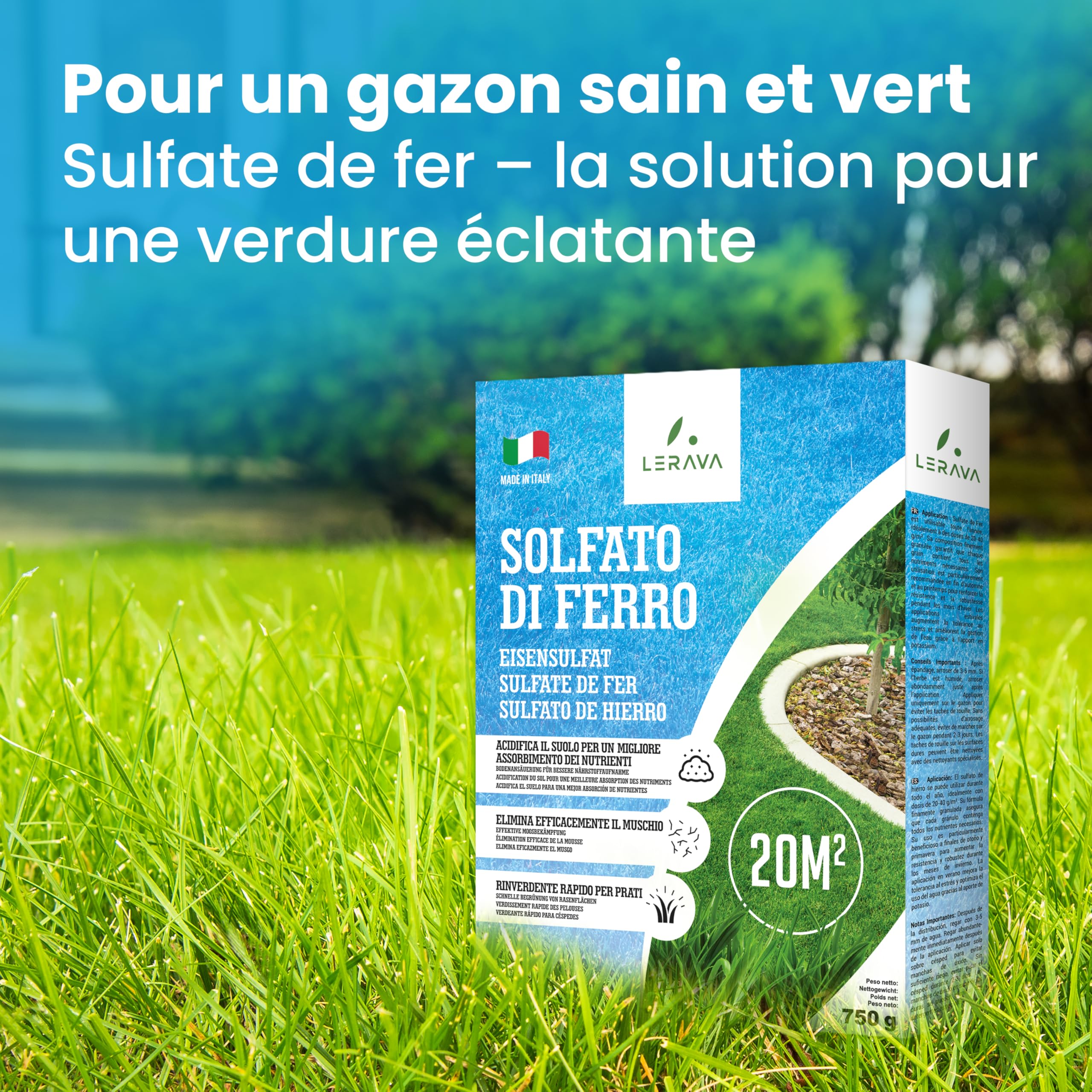 Entretien Gazon Printemps Automne Solabiol Engrais Gazon Anti-Mousse - Double Action - 3,2 Kg Pour 80 M² - Sulfate De Fer - Printemps/Automne Sulfate Fer Gazon Dense Entretien Gazon Printemps Automne Solabiol Engrais Gazon Anti-Mousse - Double Action - 3,2 Kg Pour 80 M² - Sulfate De Fer - Printemps/Automne Sulfate Fer Gazon Dense