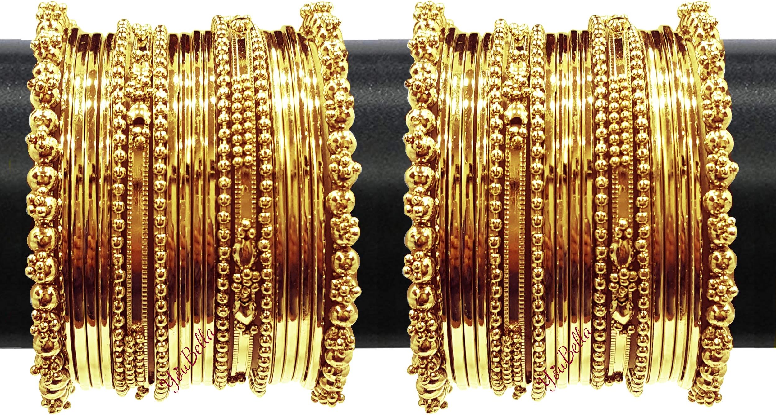 Jewellery Traditional Gold Plated Bracelet Bangles Set for Girls and Women