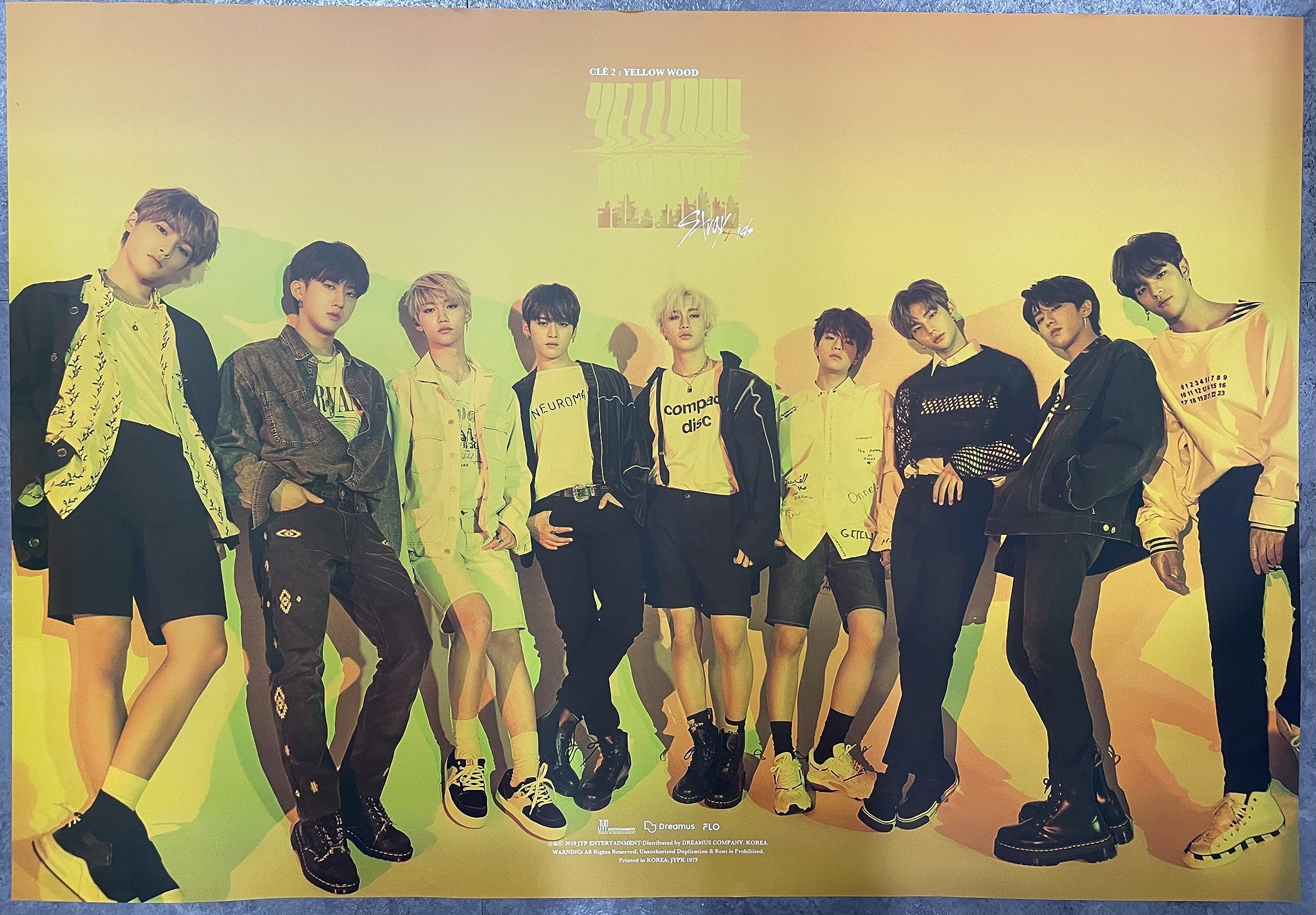 Amazon.com: Stray Kids - CLE 2 YELLOW WOOD album Official Unfolded