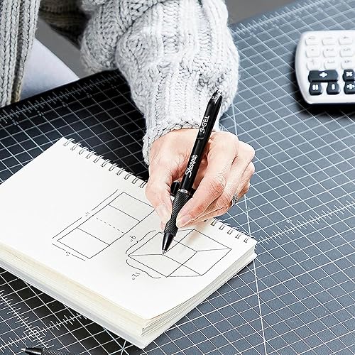 Miniatura 4 de Sharpie S-Gel, bolígrafos de gel, punta media (0.028 in), colores surtidos, 4 unidades