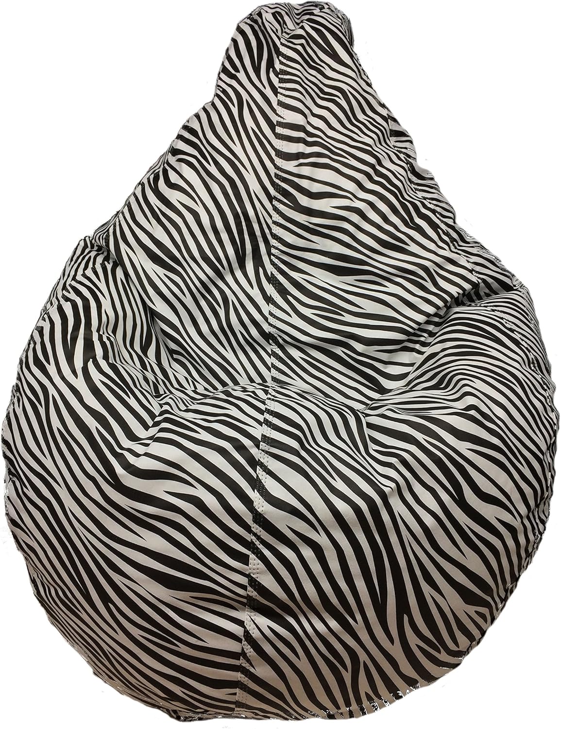 Large Tear Drop Zebra Bean Bag Chair (zebra) Home & Kitchen