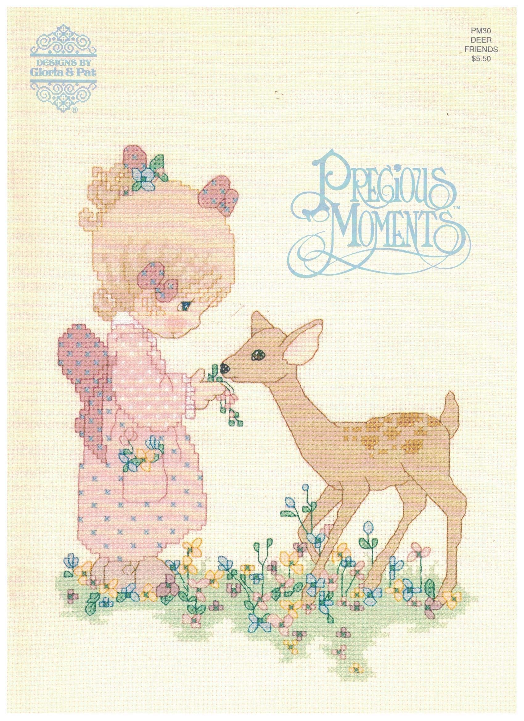 Amazon.com: Precious Moments amazon-com-precious-moments-deer-friends-designs-by-gloria-pat-arts-crafts-sewing