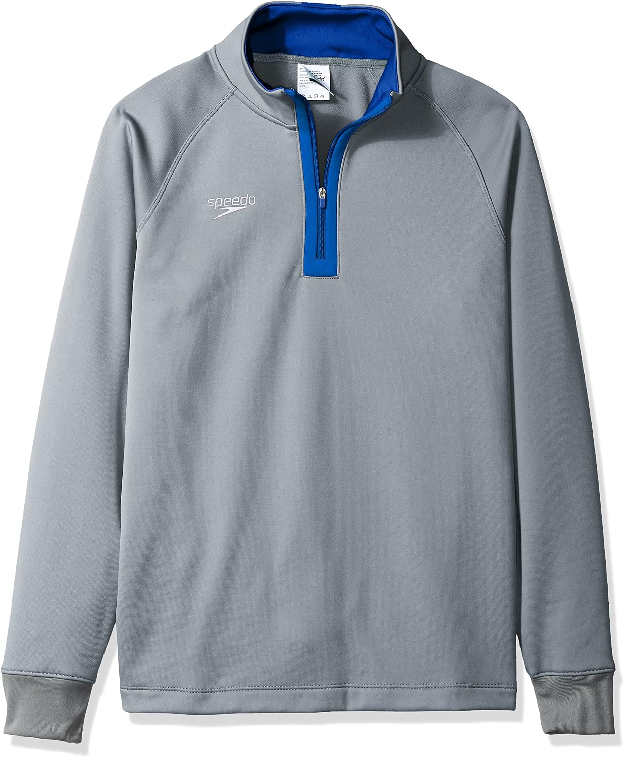 Speedo Unisex-Adult Sweatshirt 3/4 Zip Pull Over Team Warm Up