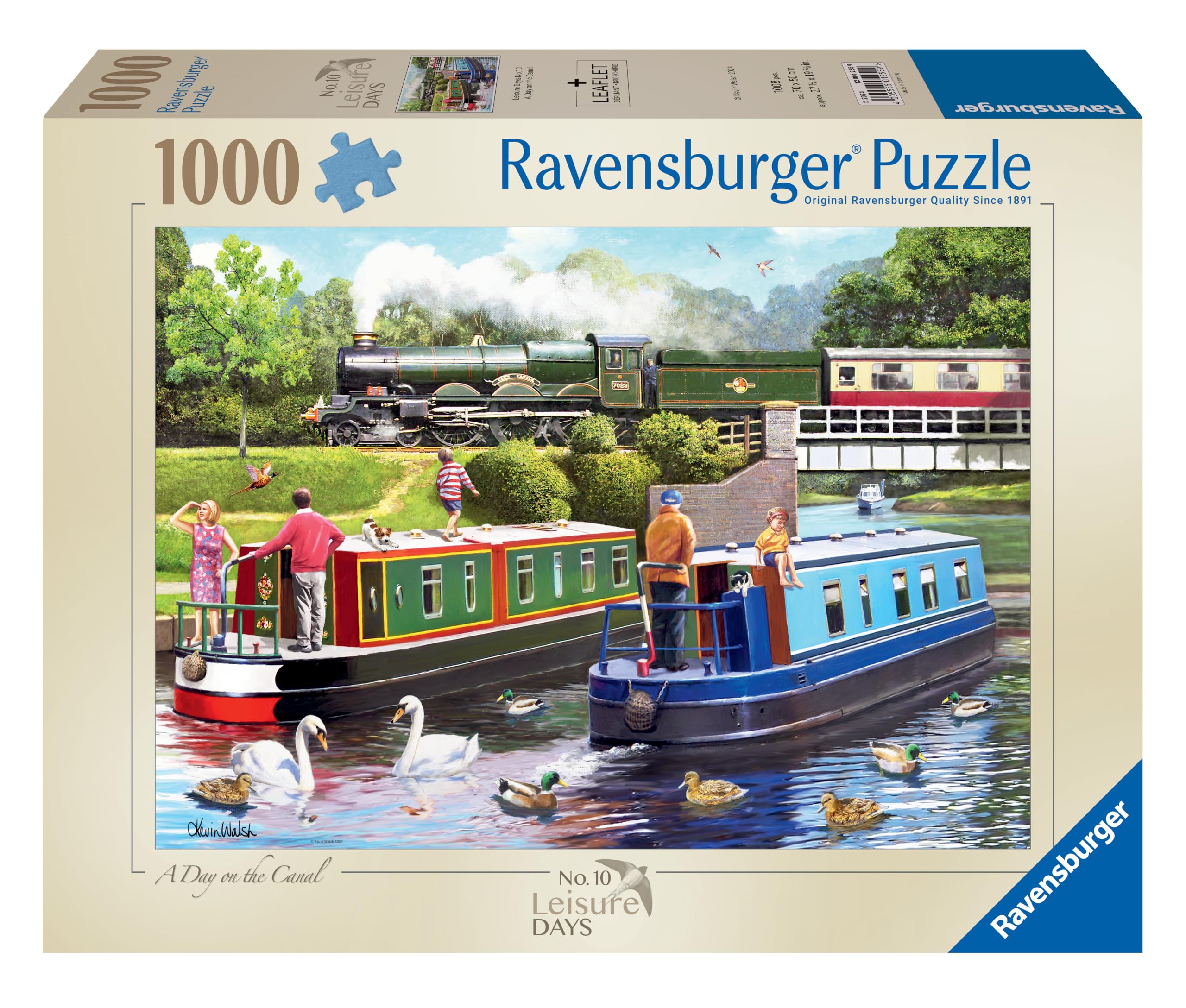 Ravensburger Adult Puzzles Canal Crossing 1000p - Ages 12+
