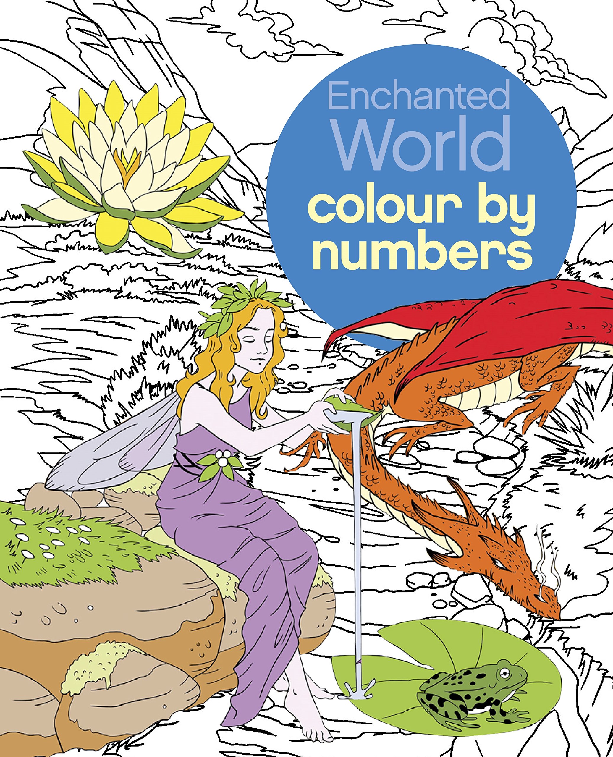 Enchanted World Colour by Numbers by Sara Storino PAPERBACK 9781784283858