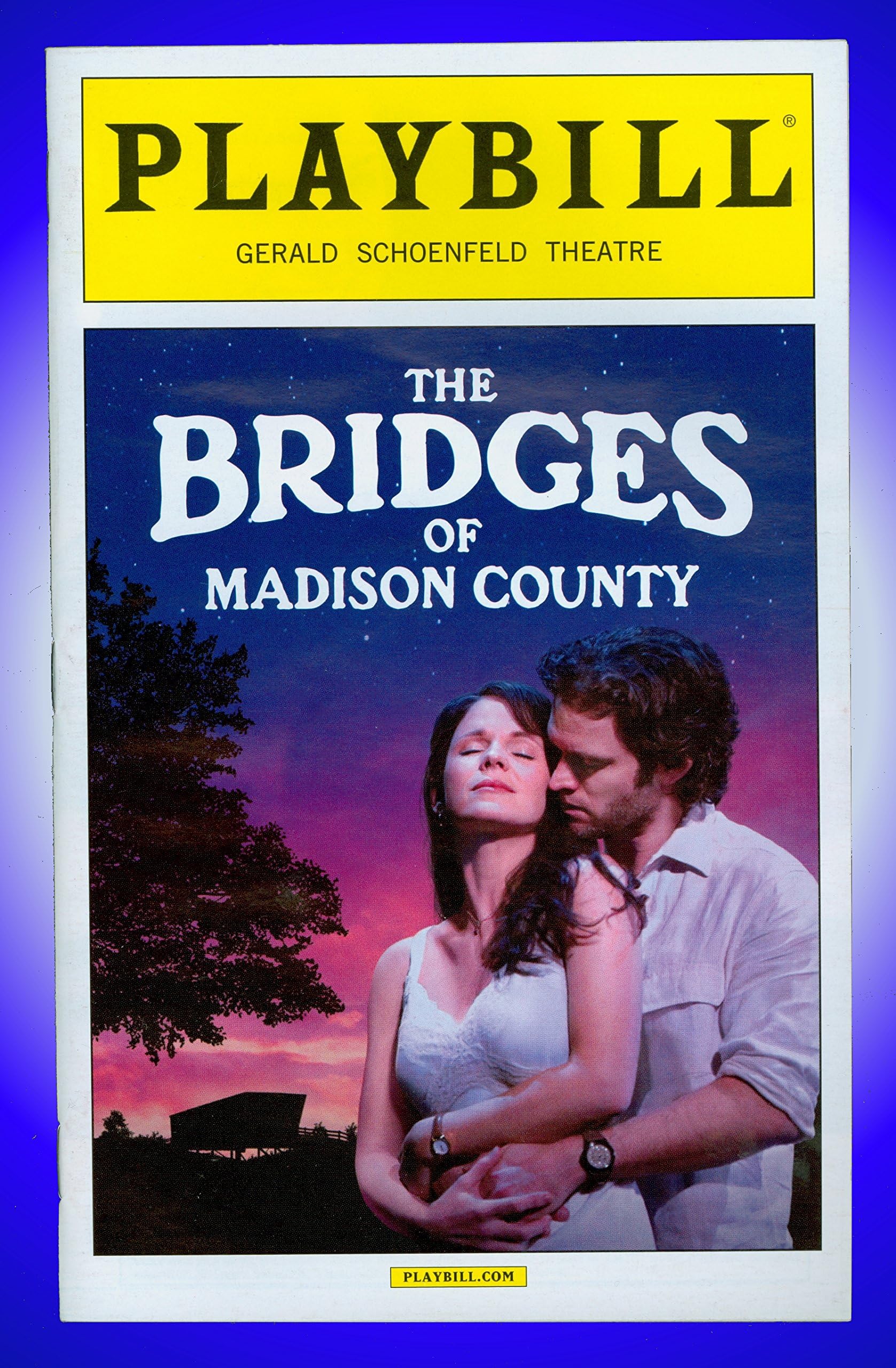 The Bridges of Madison County, Broadway playbill + Kelli O'Hara, Steven Pasquale, Hunter