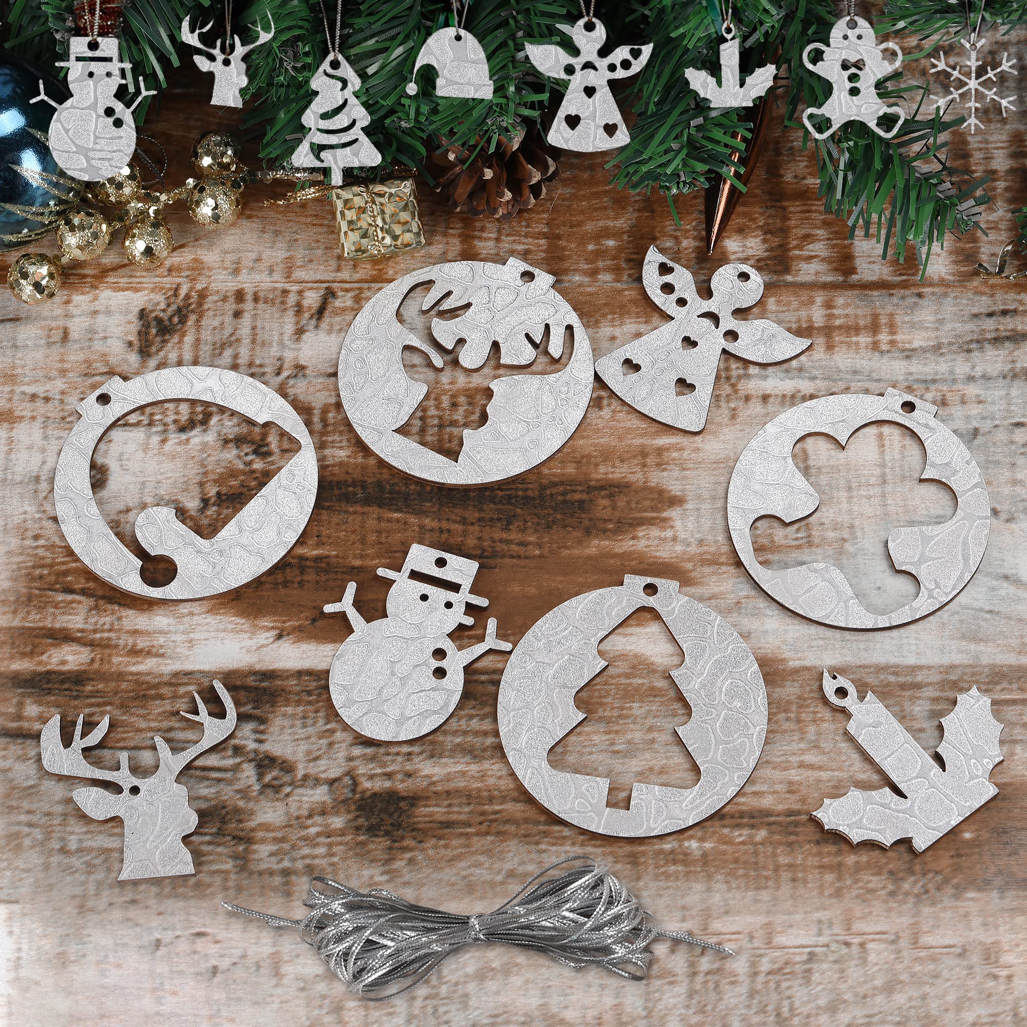 Lot De 32 étoiles En Bois Brut Pour Travaux Manuels, Décorations à Suspendre, étiquettes Cadeaux Pour La Maison, Les Fêtes, Les Projets D'artisanat