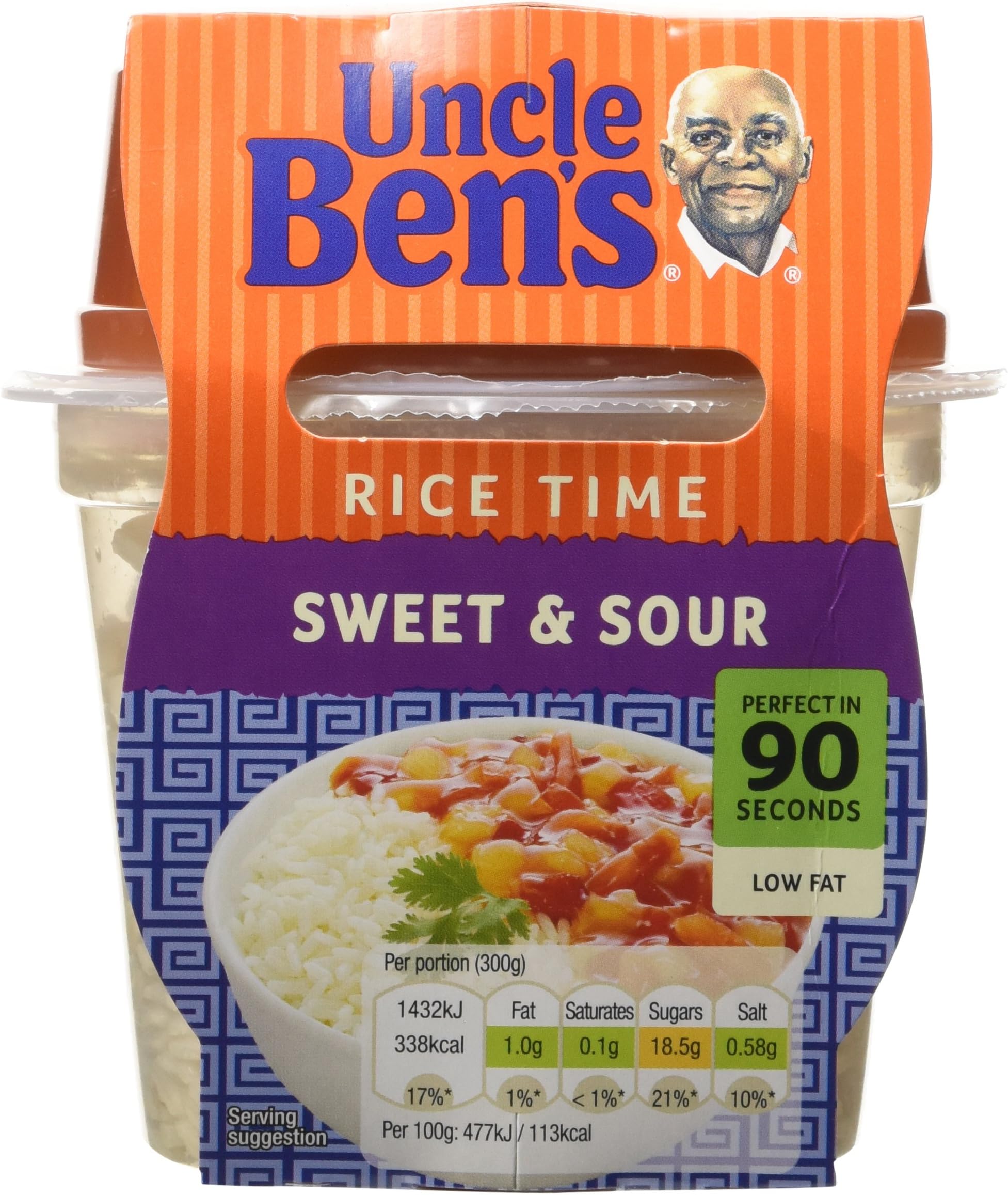Uncle Ben's Ricetime Sweet & Sour 300g (Pack of 5)