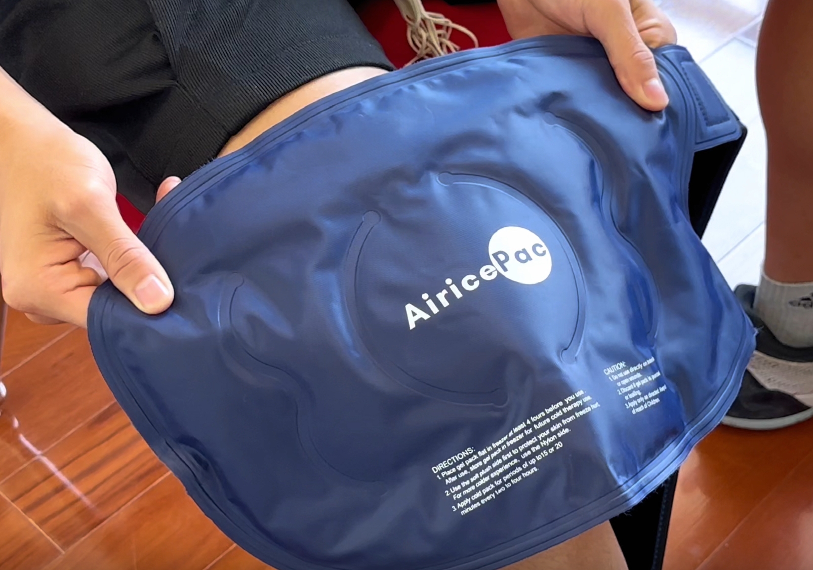 Watch AiricePac gel knee ice pack wrap for Pain Relief on Amazon Live