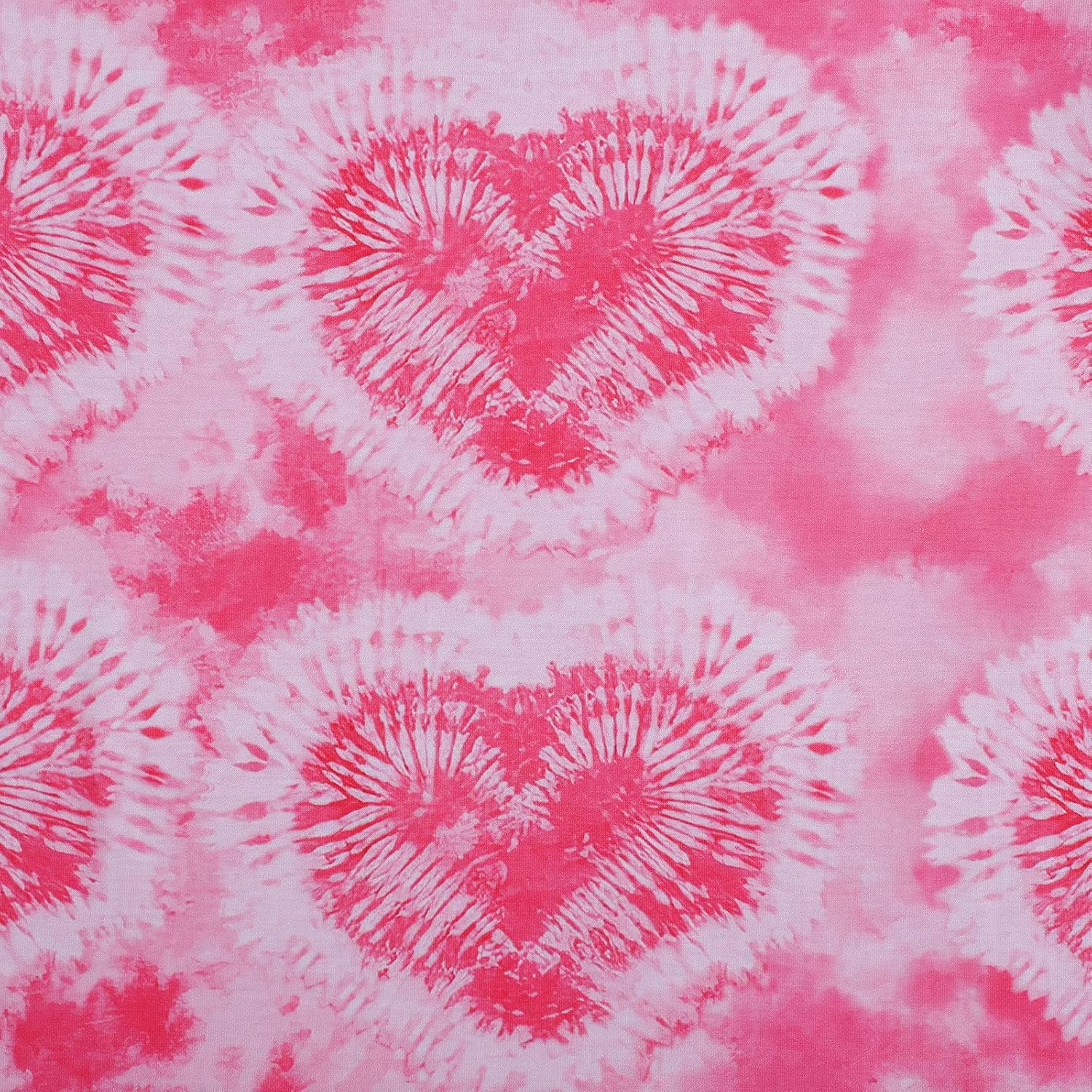 Women Valentines Shirts Tie Dye Heart Graphic Short Sleeve Cute Round Neck Shirt for Women Lover Gift Tops - Image 6