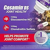 Vista 3 de Nutramax Laboratories Cosamin® DS Suplemento de salud articular con glucosamina y condroitina para hombres y mujeres adultos, suplemento