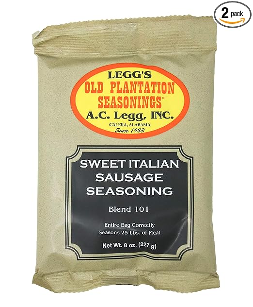 A.C. Legg INC Sweet Italian Sausage Seasoning