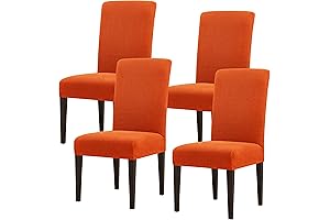 Stretch Dining Room Chair Covers Set of 4
