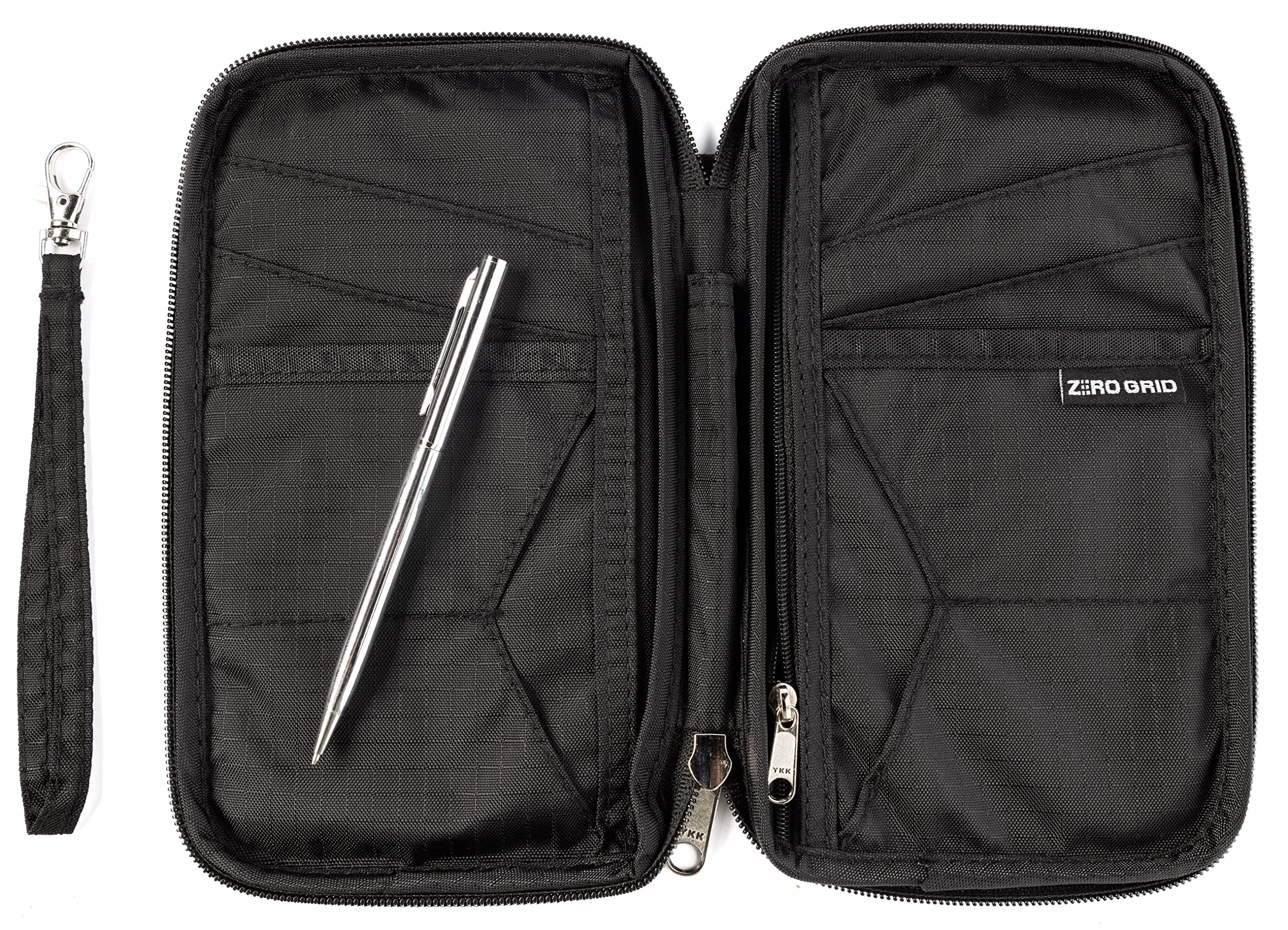 Travel Wallet & Family Passport Holder W/ Rfid Blocking- Document Organizer Case By Zero Grid