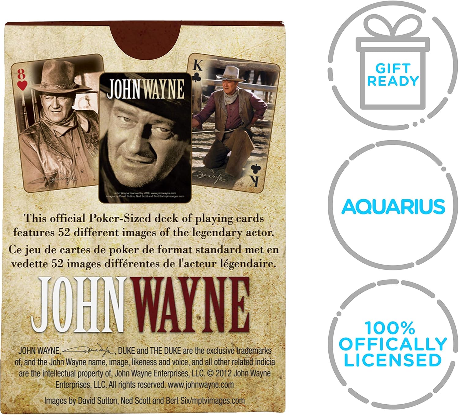 Aquarius John Wayne Playing Cards