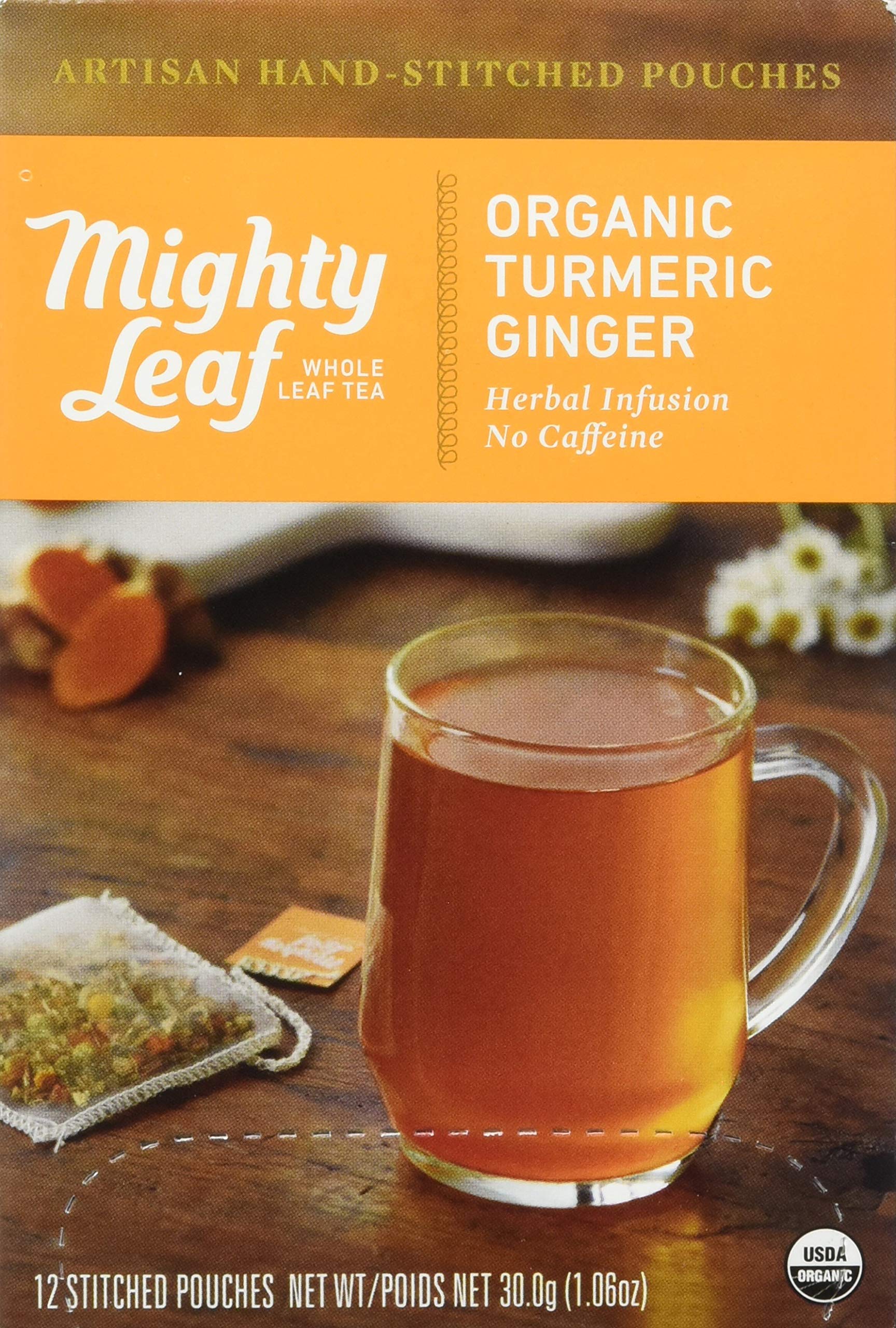 Mighty LeafOrganic Turmeric Ginger Mighty Leaf Tea, 12 CTUSDA Organic