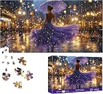 Bimkole Owl Puzzles for Adults 1000 Pieces, Animals Paper Jigsaw Puzzle 1000 Pieces - Fun and Challenging Family Decoration Puzzle Great Gift Idea, Finished Size is 31.5 x 16.14 in