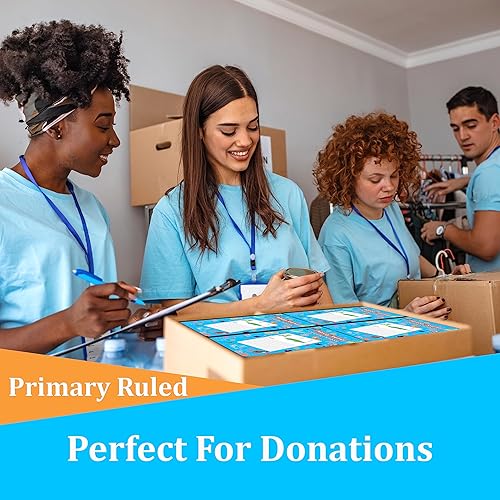 Miniatura 6 de E-CLIPS USA Cuadernos de composición, cuaderno de composición de diario primario, cuaderno de composición de letras y estampado animal, 100 hojas,