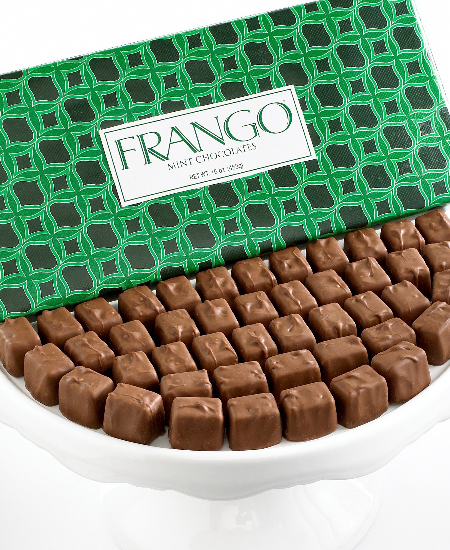 Frango Milk Mint Chocolates 45pc Holiday Wrapped Box of Chocolates