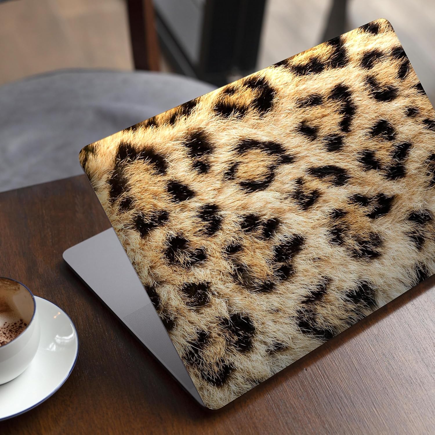 DesignSkinz - Compatible with MacBook Pro 16" M3/M4 (A2991/A3403) - Skin Decal Protective Scratch Resistant Vinyl Wrap - Real Cheetah Animal Print