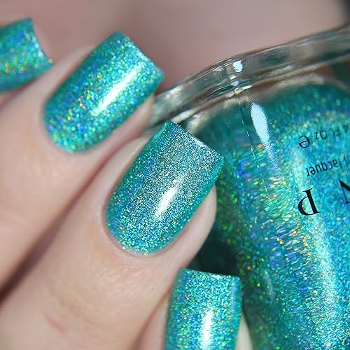 Miniatura 1735 de ILNP Madison Ave Esmalte de uñas holográfico metálico rosa antiguo