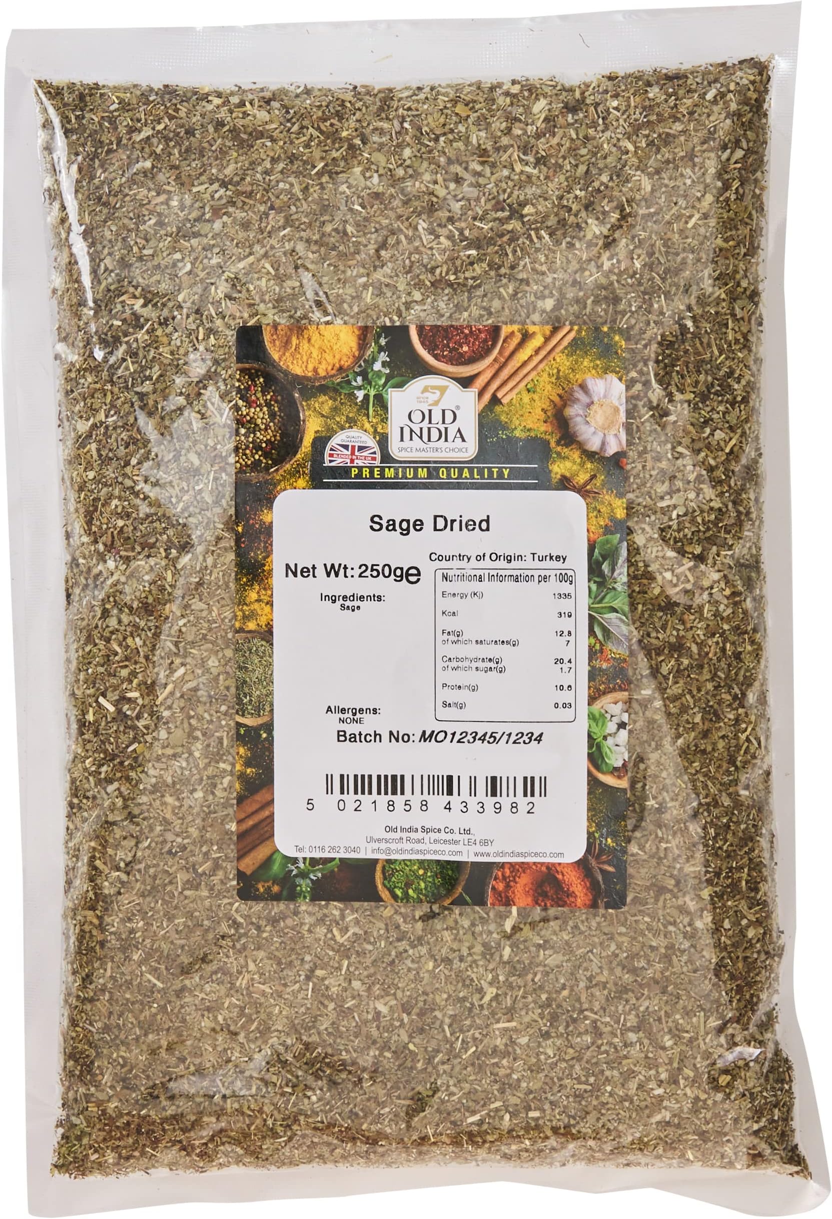 Old India Sage Dried 250g