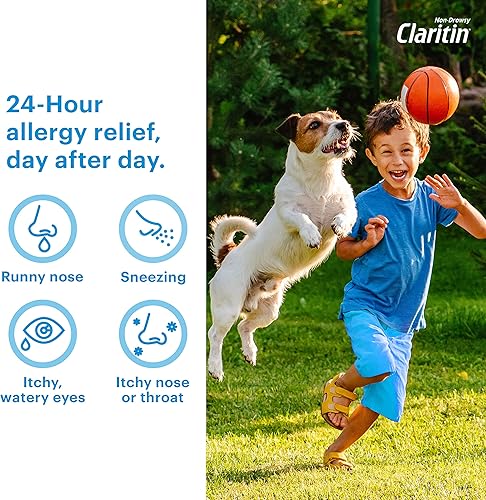 Miniatura 7 de Children's Claritin Chewables 24 HR Medicina para alergias infantiles, uva, 60 unidades