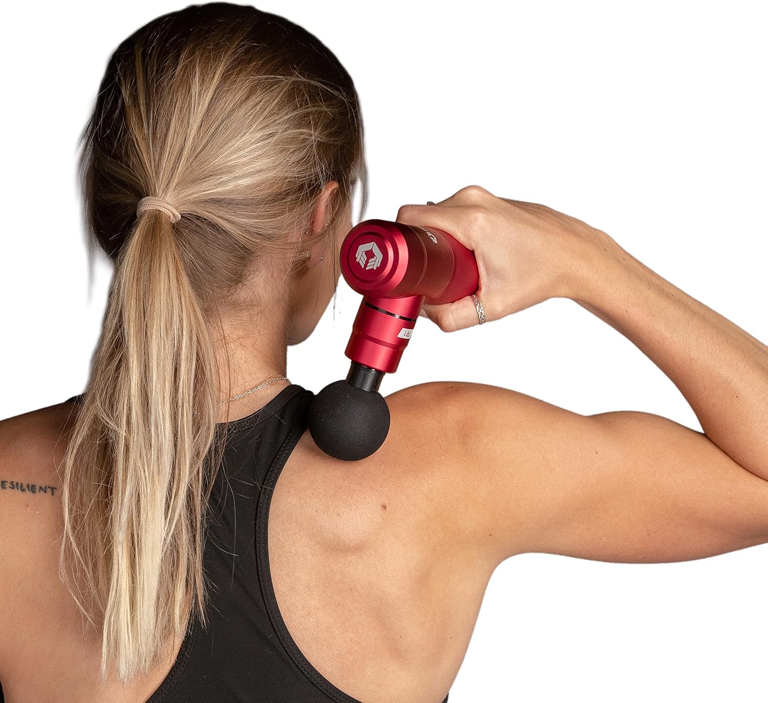 ROLL Recovery R1 | Percussion Massage Gun | Full Body Muscle Massage | Rechargeable Battery Powered | Ruby Red ROLL Recovery R1 | Percussion Massage Gun | Full Body Muscle Massage | Rechargeable Battery Powered | Ruby Red
