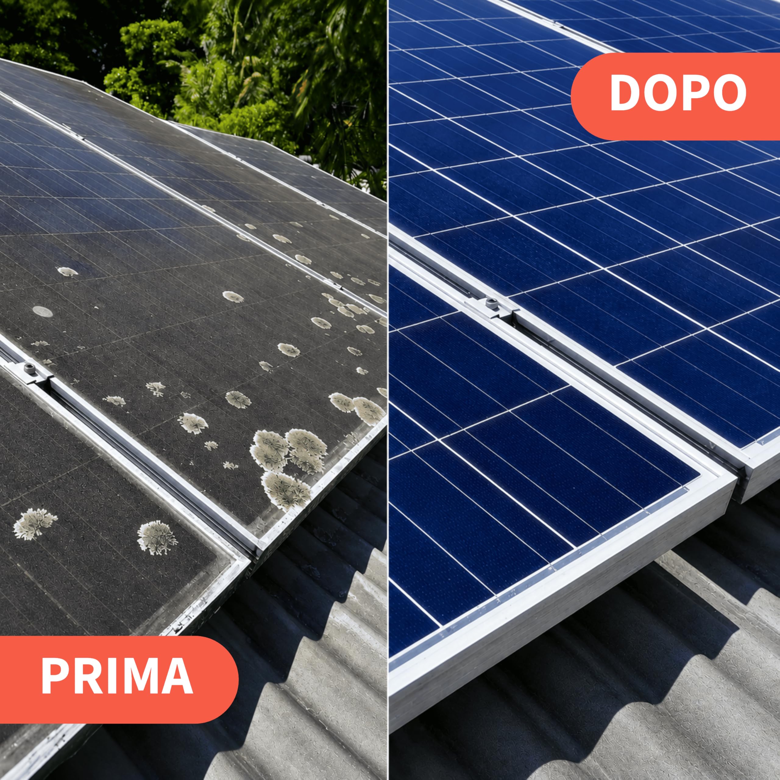 LUCCY Detergente per Pannelli Solari e Fotovoltaici 10 Litri