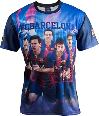 T-Shirt FC Barcelone Enfant – Lionel Messi Numéro 10 – Collection Officielle – Taille 10 Ans