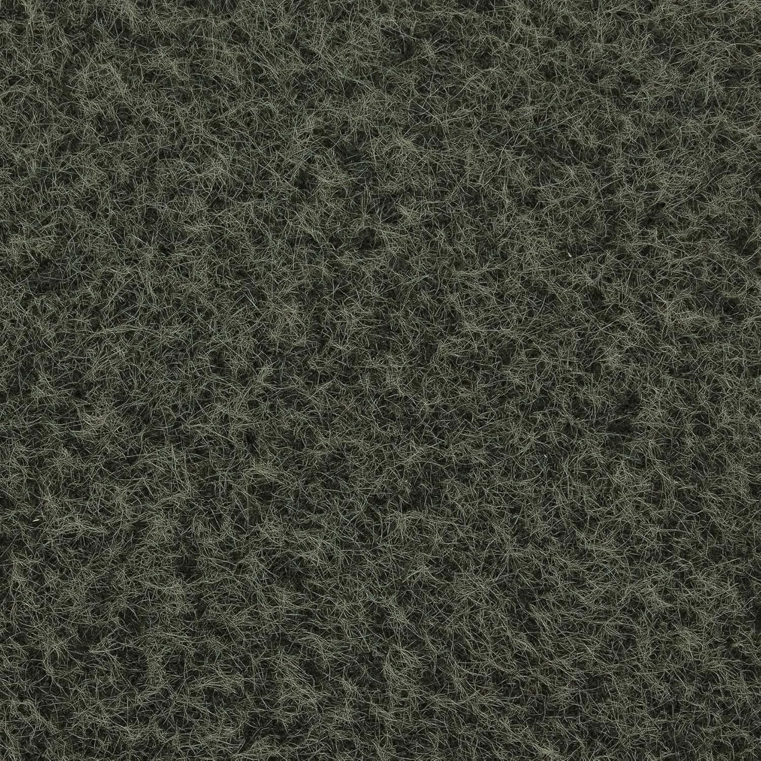 Tov Furniture Jaine Forest Green Loose Mohair Ottoman