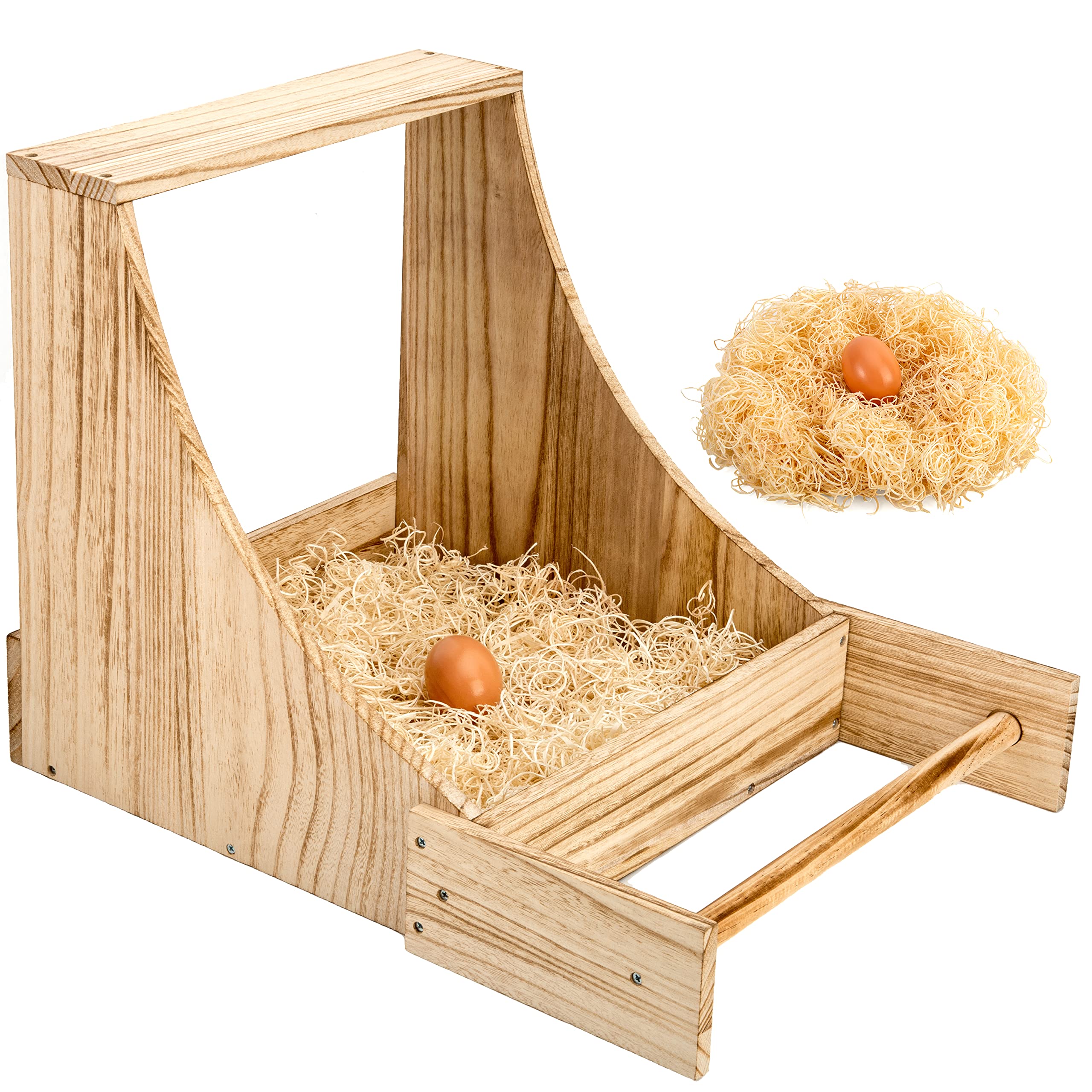 Buy Woiworco Large Chicken Nesting Boxes, Wood Chicken Coop Nesting