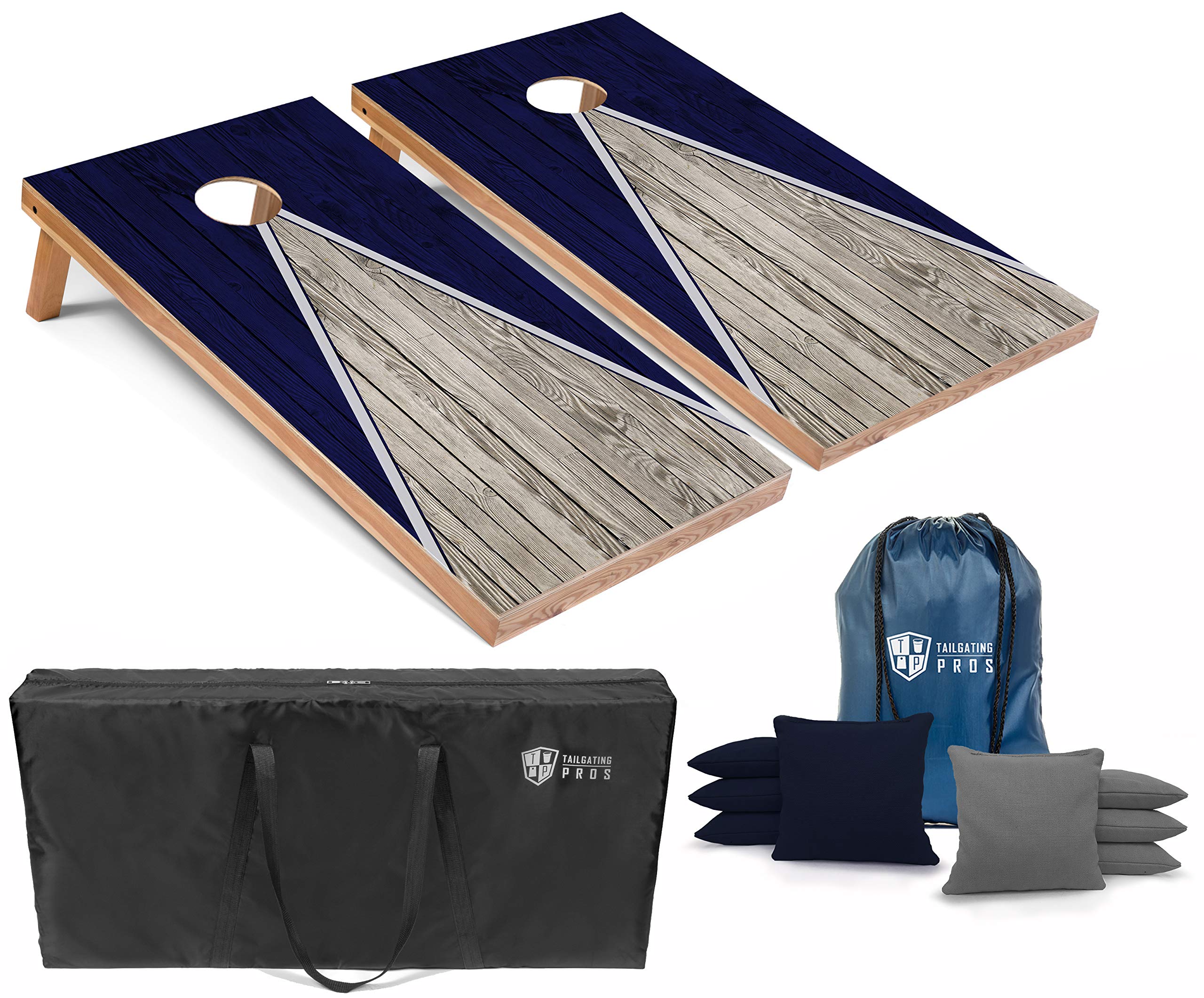 Tailgating Pros Lightweight Pyramid Design Cornhole Board Set