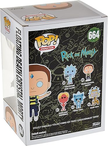 Miniatura 4 de FUNKO POP! ANIMACIÓN: Rick & Morty - Morty de cristal de muerte flotante
