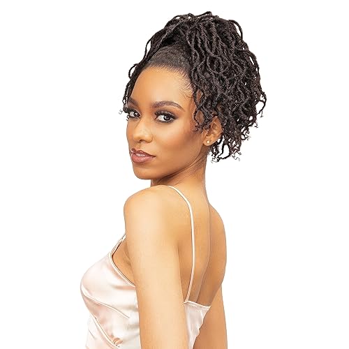 Miniatura 2 de Janet Collection REMY ILLUSION - MACON - Cola de caballo trenzada con cordón - Fibra sintética de alta calidad - Tacto de cabello humano - Microloc