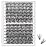 280 Pcs Individual Lashes 30D Mixed Lash Clusters 14 Rows Cluster Lashes that Look Like Eyelash Extensions DIY Lash Extension Self Application At Home (30D-D-14-20mix)