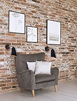 Vista 10 de Kenroy Home Aplique de pared de 12 pulgadas, negro mate/bronce antiguo