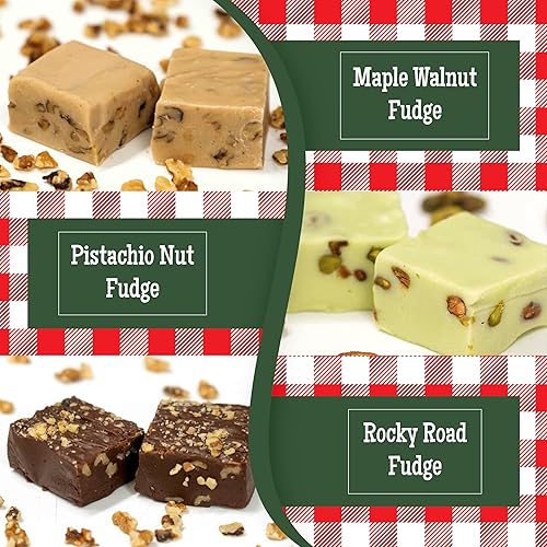 Miniatura 10 de Valley Fudge, caja de regalo para amantes del chocolate, dulce de azúcar artesanal fresco, mantequilla real, caramelo gourmet a granel, envuelto