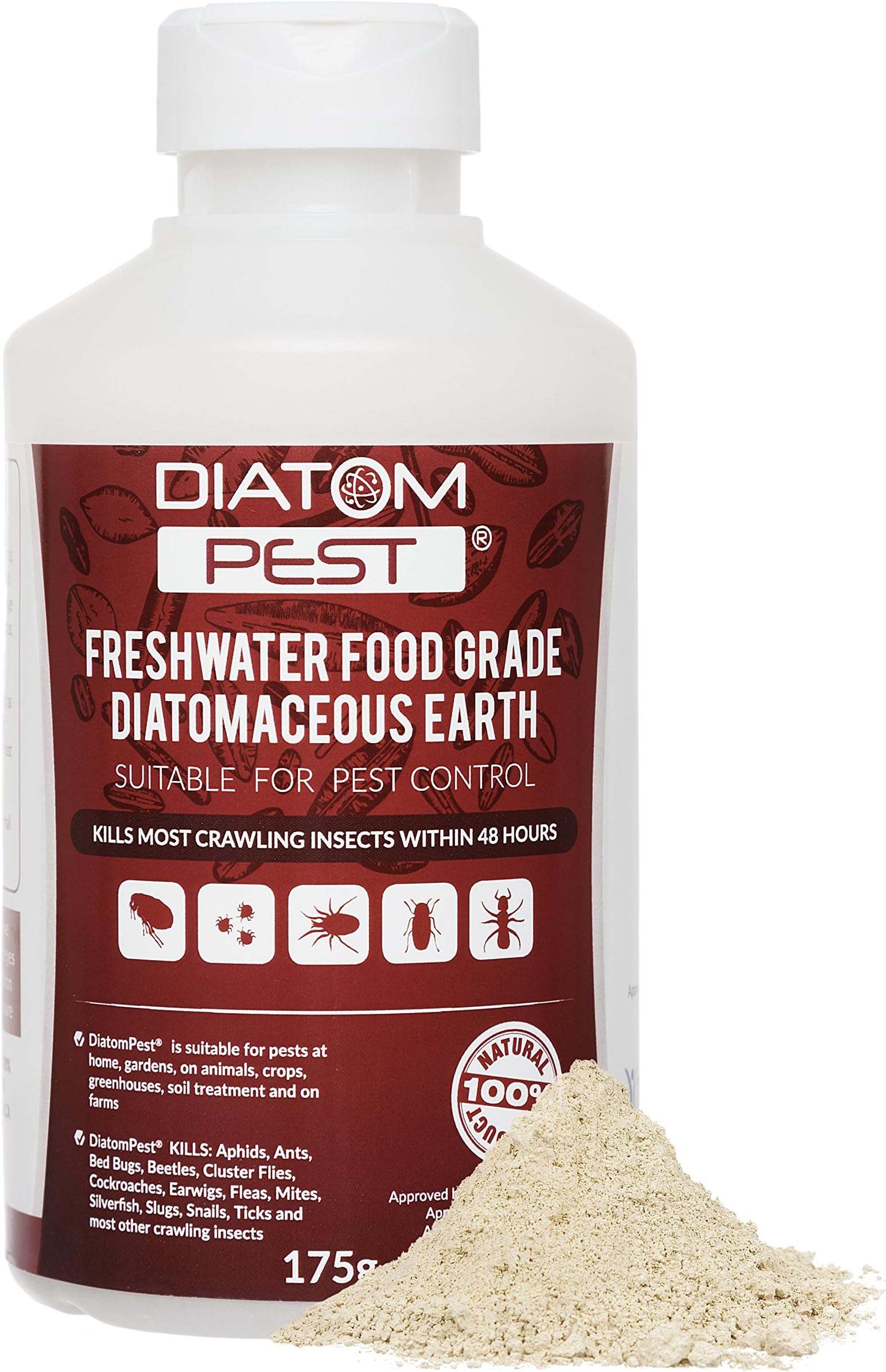 DiatomPest® Pest Grade Diatomaceous Earth 175g