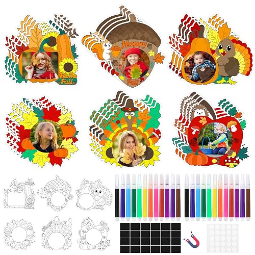 24Set Fall Thanksgiving Crafts for Kids Toddlers Adults, Fall Activities