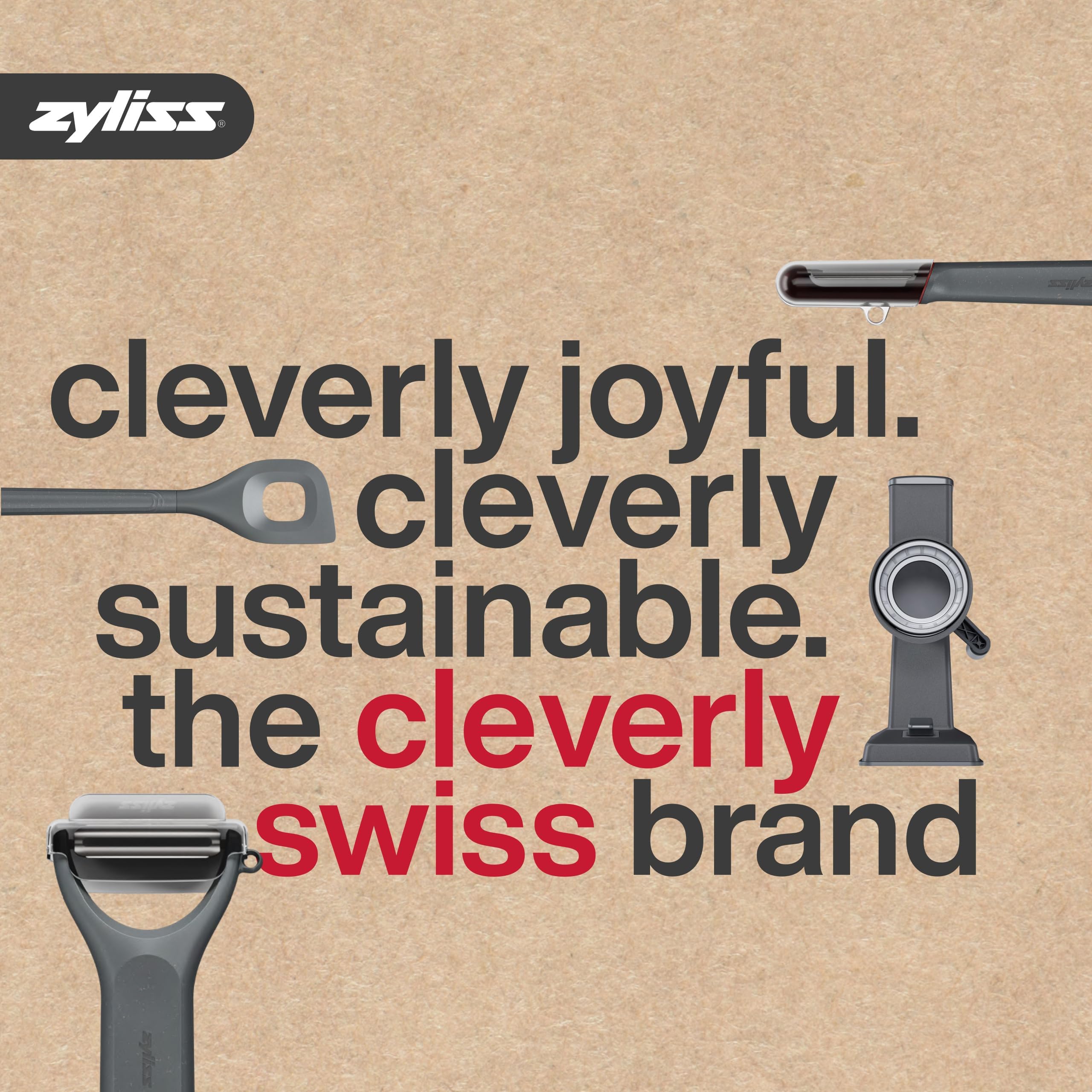 Zyliss Swift Dry Salatschleuder Klein, 3.5L, Mit Deckel, Mit Seilzug, Rutschfester Boden, Servierschüssel, AquaVent™-Technologie, Stopptaste, leicht zu reinigen, Spülmaschinengeeignet